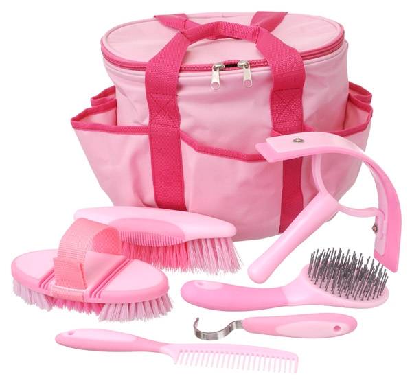 Tough-1 Great Grips 6-Piece Brush Set With  Bag