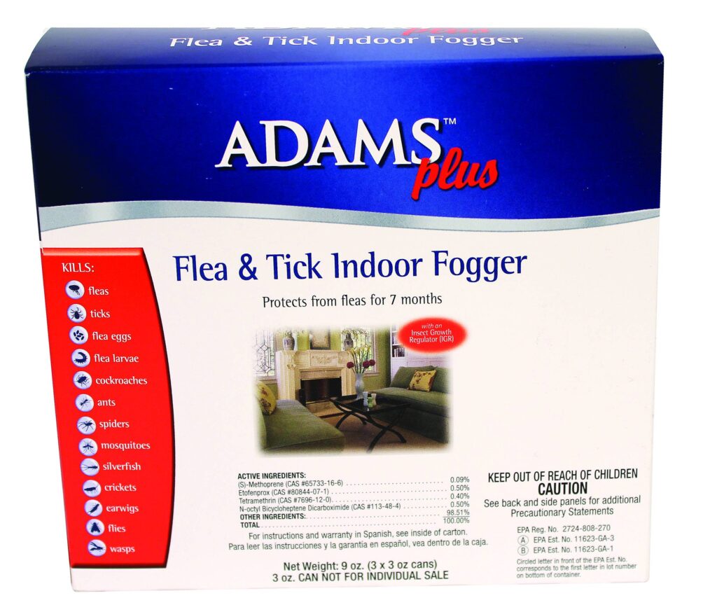 Adams Plus Flea & Tick Fogger
