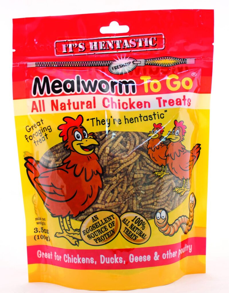 Hentastic Mealworm To Go Chicken Supplement Bag