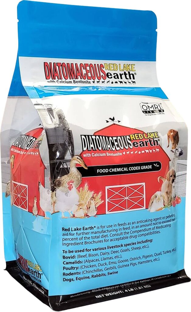 Red Lake Diatomaceous Earth With Calcium Bentonite