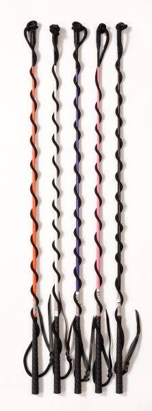 Tough-1 Training Whip With  5 Lash And Youth 3 Training Whip With  4.5 Lash – 6 Pack