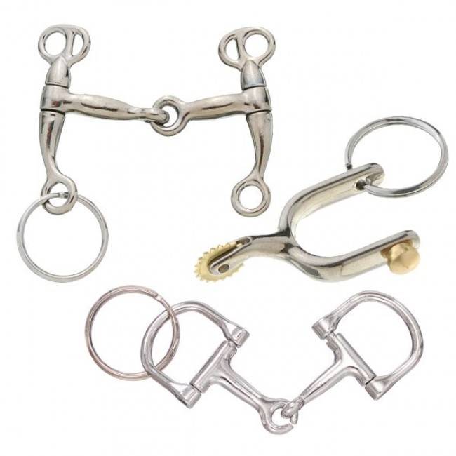 Bit And Spur Keychains – 6 Pack