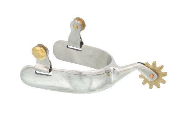 Kelly Silver Star Stainless Steel Cutter Spurs