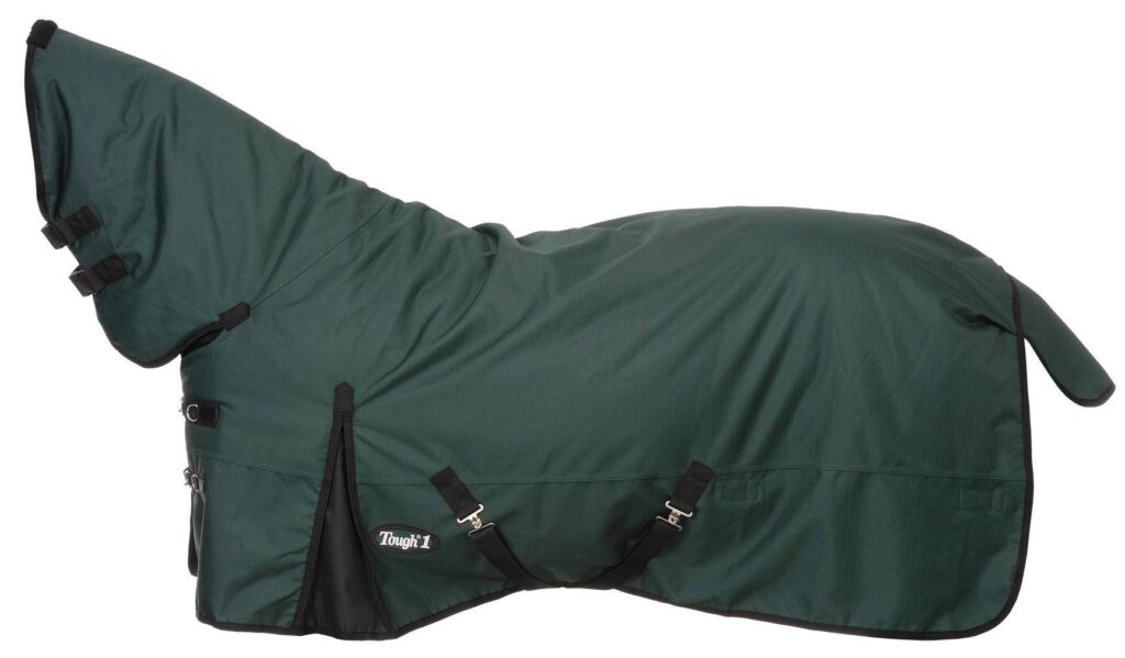 Tough-1 1200d Waterproof Poly Full Neck Turnout Blanket