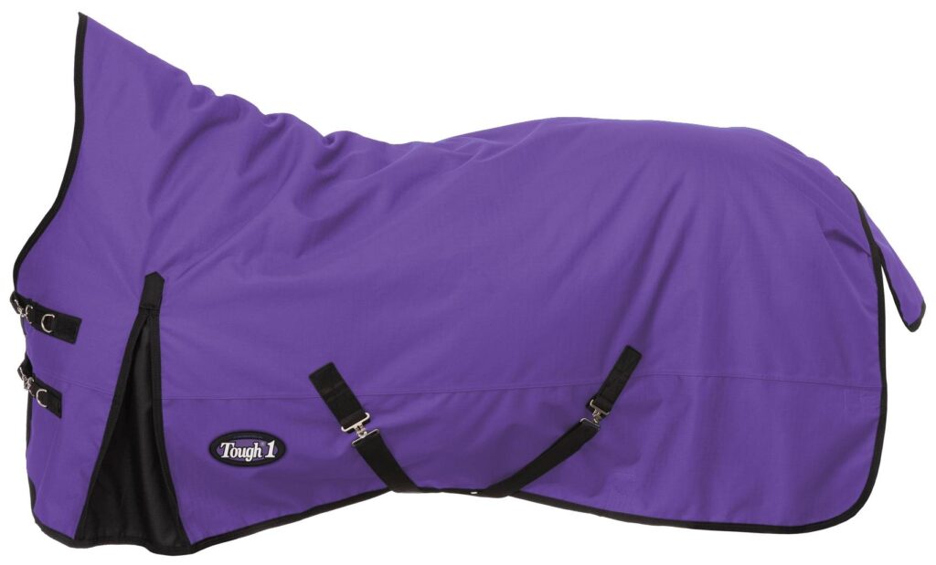 Tough-1 1200d Waterproof Poly High Neck Turnout Blanket