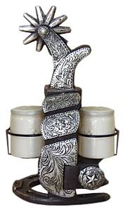 Gift Corral Spur Salt & Pepper Set