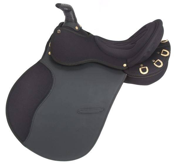 Eclipse By Tough 1 Pro Am Trail Saddle With Horn 6 Piece Package