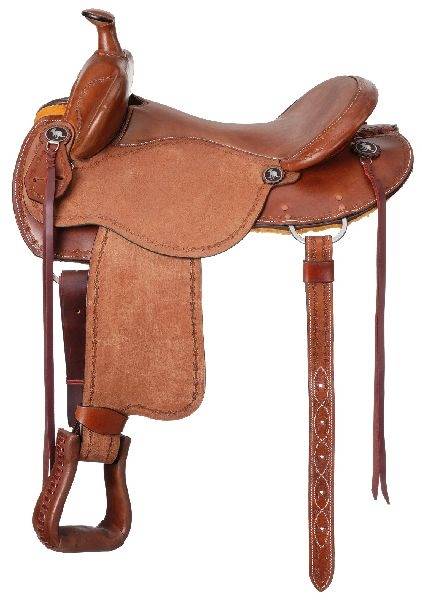 King Series Brisbane Trail Roughout Saddle Package With  Horn