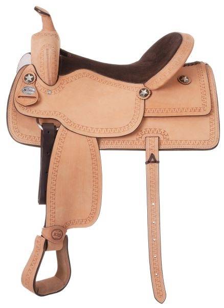 King Series Cowboy Roughout Saddle Package