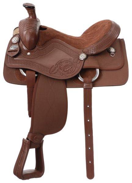 King Series Synthetic King Roper Saddle Package