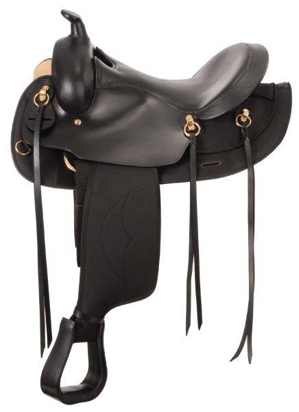 King Series Synthetic Gaited Round Skirt Saddle Package